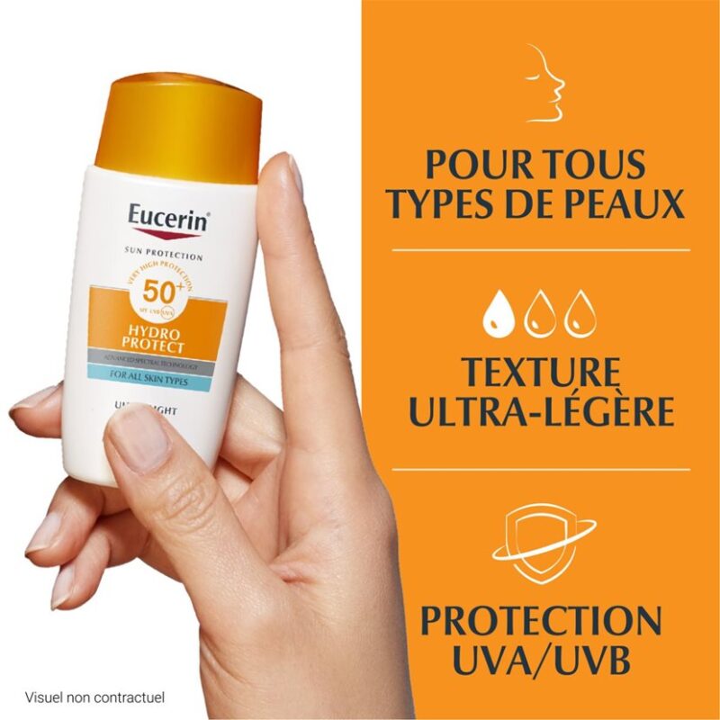 Eucerin Hydro Protect Ultra Light Fluid SPF50 50ML – Image 2