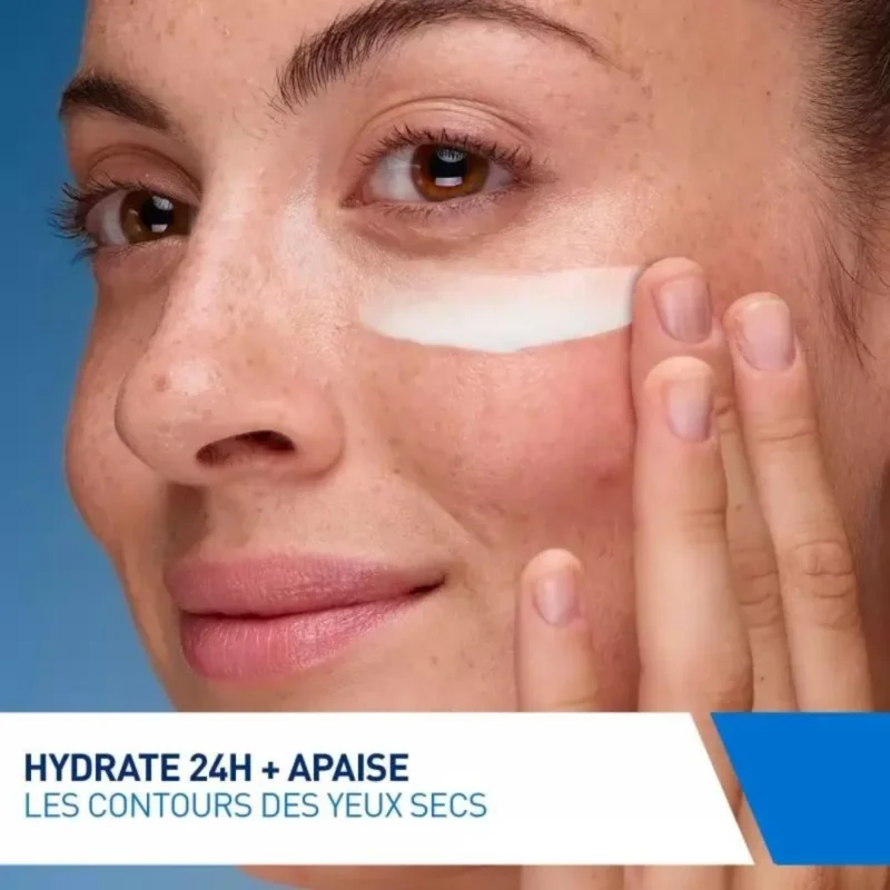Cerave crème réparatrice yeux anti-cernes et anti-poches 14ml – Image 4