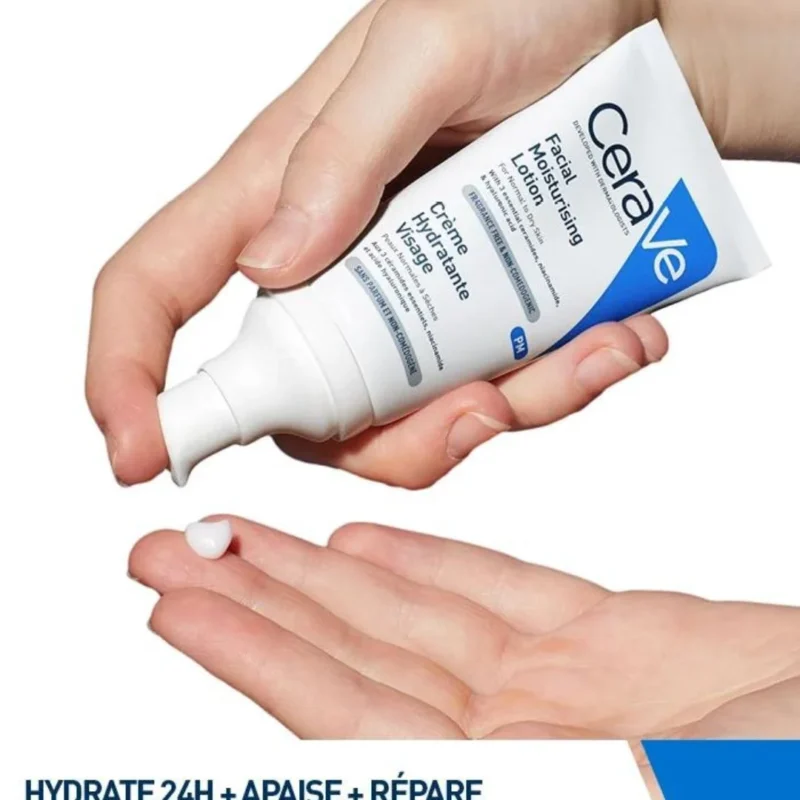 Cerave crème hydratante visage 52ML – Image 2