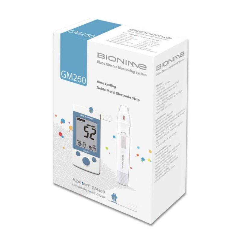 BIONIME RIGHTEST GM 260 LECTEUR DE GLYCEMIE