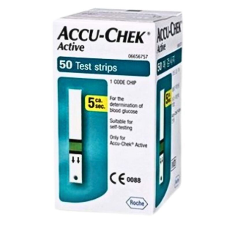 Accu-chek bandelettes boite de 50 unités