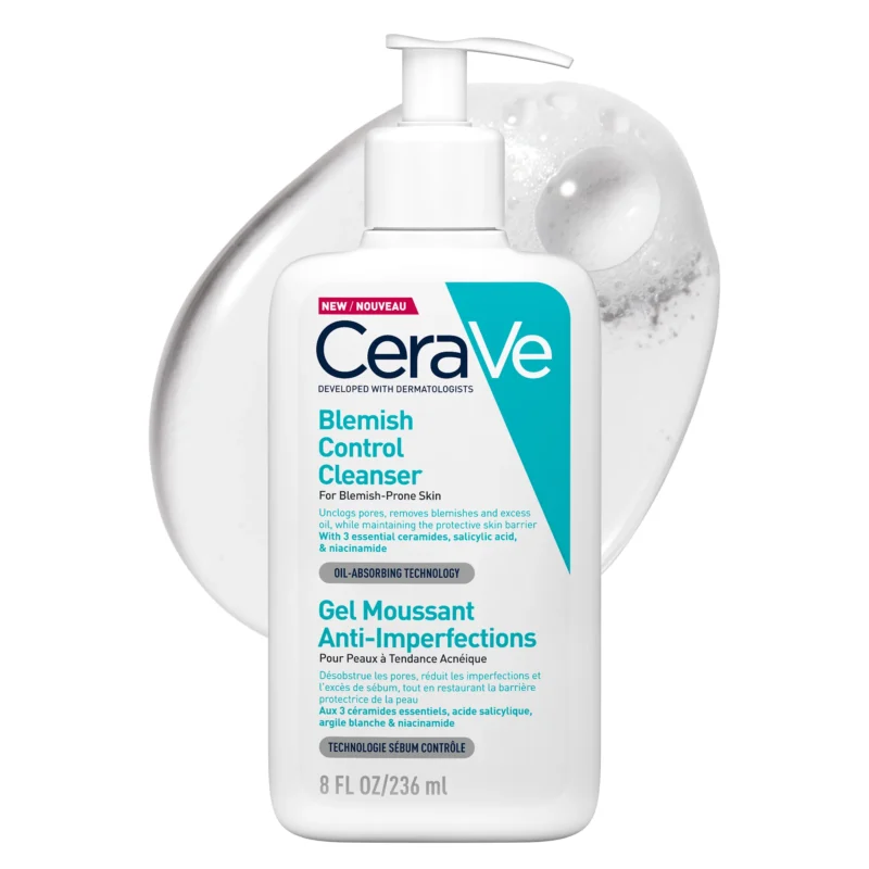 Cerave gel moussant anti-imperfections | peau grasse à tendance acnéique 236ml