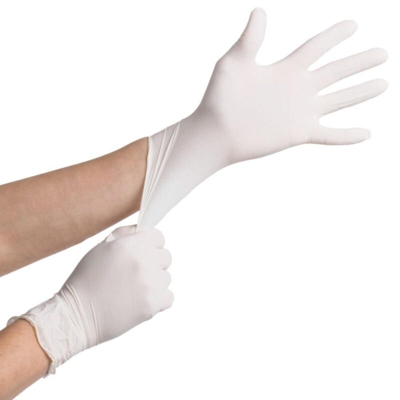 Gants latex 100 pièces