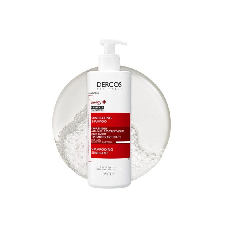 Vichy dercos energy + shampooing stimulant anti-chute | 400ml – Image 3