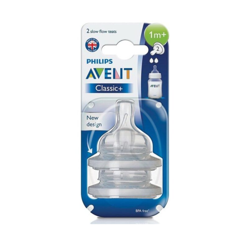 Avent 2 tétines- 1m+ / 2T