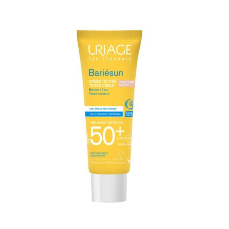 Uriage bariésun crème teintée spf50 teinte claire 50ml